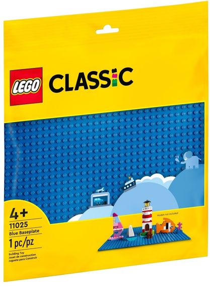 Конструктор LEGO Classic Базова пластина синього кольору 11025 (11025)