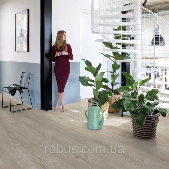 Вінілова плитка Quick-Step Livyn Pulse Click Plus PUCP40105 Дуб бавовна теплий сірий | Зображення 2