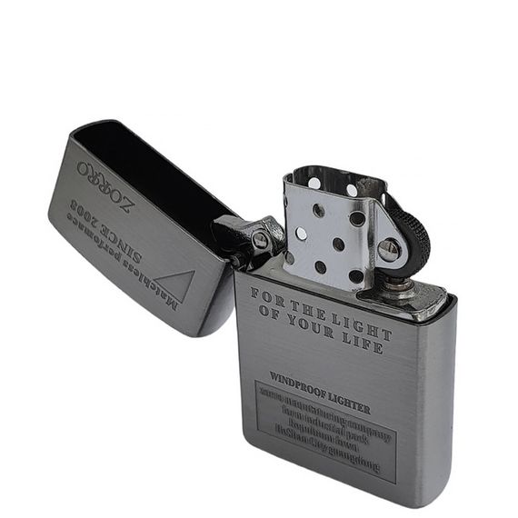 Бензинова запальничка У Кейсі Zorro For The Light Of Your Life HL-283 | Зображення 6