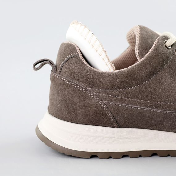 Кросівки чоловічі замшеві 591353 Сірі 40 41 42 43 44 45 | Зображення 6