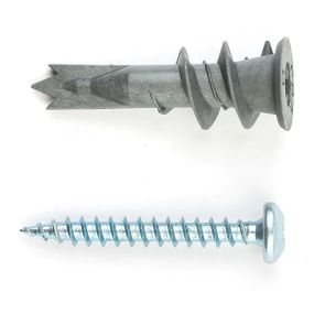 Крепеж для гипсокартона  DRIVA 6х30, шуруп 3х35 (50 шт)