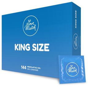 Презервативы Love Match King Szie XXL 144 pack Sex Aura