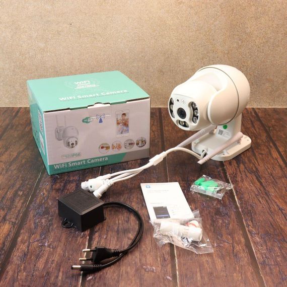 Вулична IP камера відеоспостереження з WiFi, CAMERA CAM 6 / Поворотна ip камера відеоспостереження / Відеокамера з віддаленим | Зображення 9