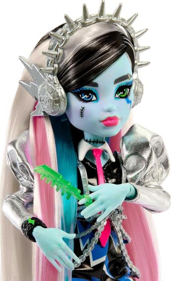Кукла Монстр Хай Фрэнки Штейн Оригинал Mattel Monster High Amped Up Frankie Stein Rockstar | Зображення 5