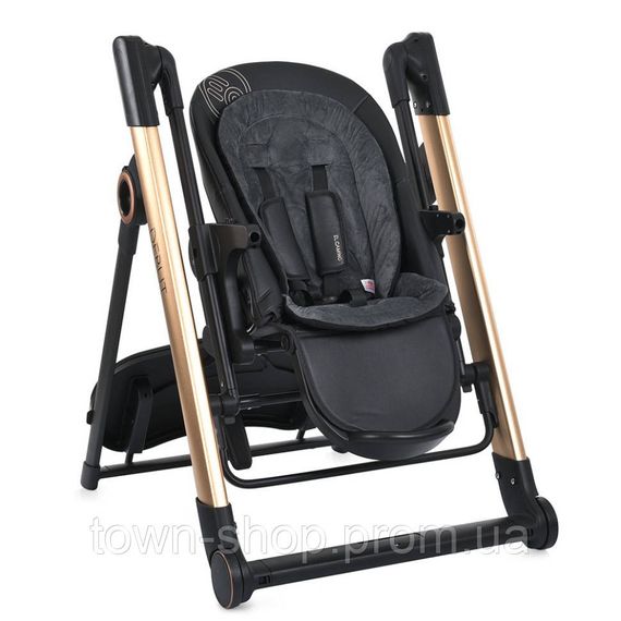 Стульчик-качели для кормления ME 1102 DEBUT Posh Black | Зображення 2