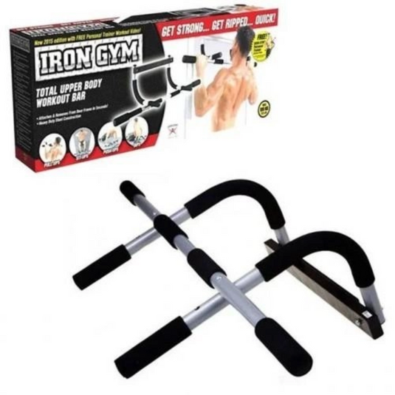 Спортивний турнік Iron Gym, Тренажер для вправ вдома   знижка | Зображення 5