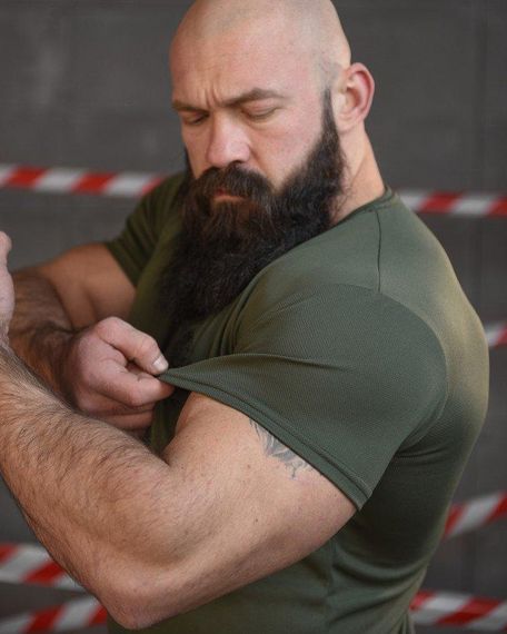 Тактична терморегулююча футболка SABUR hell олива ВТ6580 | Зображення 5