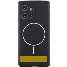 Чехол Silicone Cover Lakshmi Full Camera (AA) with MagFit для Motorola Edge 60 / 60 Fusion Черный / Black