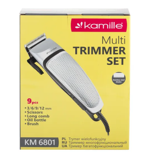 Машинка для стрижки 240W дротова 6801 KAMILLE | Зображення 3
