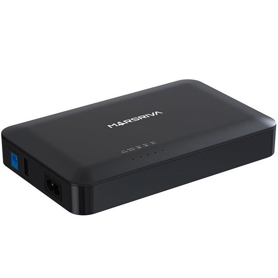 ДБЖ Marsriva DC UPS для роутерів KP2 DC+PoE+USB OUT, 5V/9V/12V 18W 10000mAh (36Wh) Li-ion