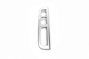 Окантовка кнопки підйомника скла (нерж.) для Skoda Octavia II A5 2010-2013рр.