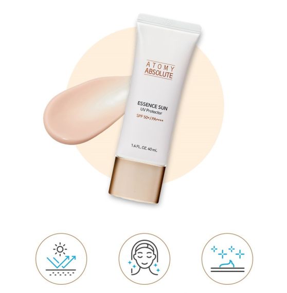 Сонцезахисна есенція | Absolute Atomy| П.Корея| SPF 50++++| (40 мл) | Зображення 3