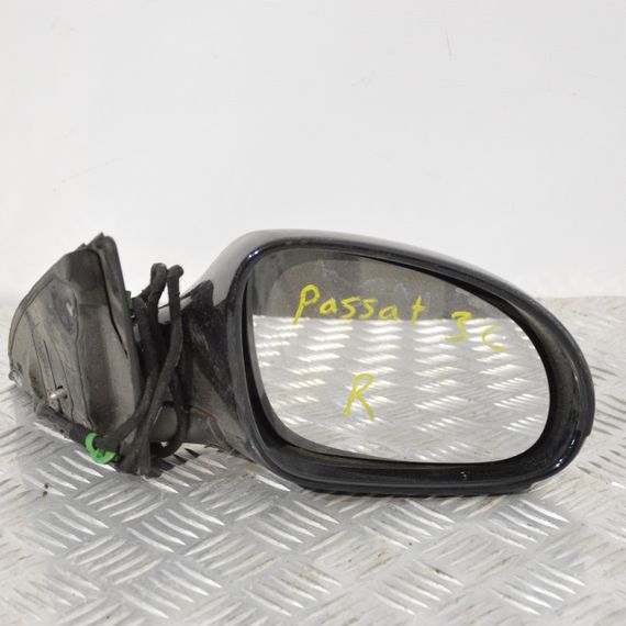 Дзеркало праве Volkswagen Passat B6 2005-2010 9 пінів Дзеркало праве Фольксваген Пассат б6 3C0857934