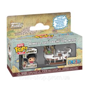Набор фигурок Bitty POP! Rides серии Большой куш - Луффи и Гоинг Мерри
