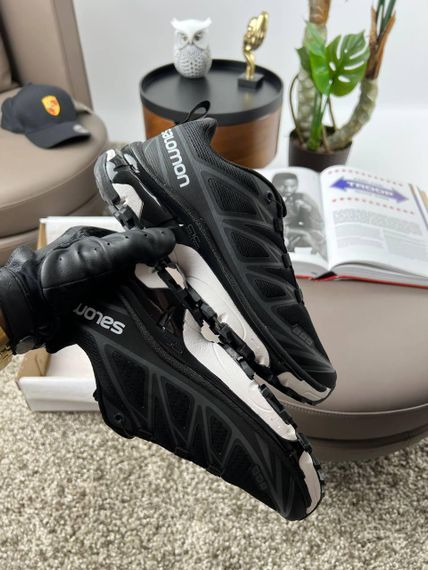 Кроссовки мужские Salomon Lab XT-6 New Black White , Вьетнам 45 28.5-29 см | Зображення 7