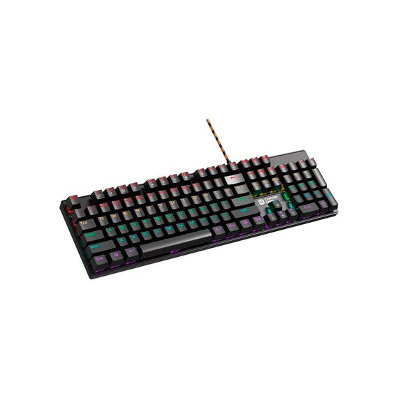 Клавіатура Canyon Deimos GK-4 Rainbow LED USB UA Black (CND-SKB4-US) | Зображення 1