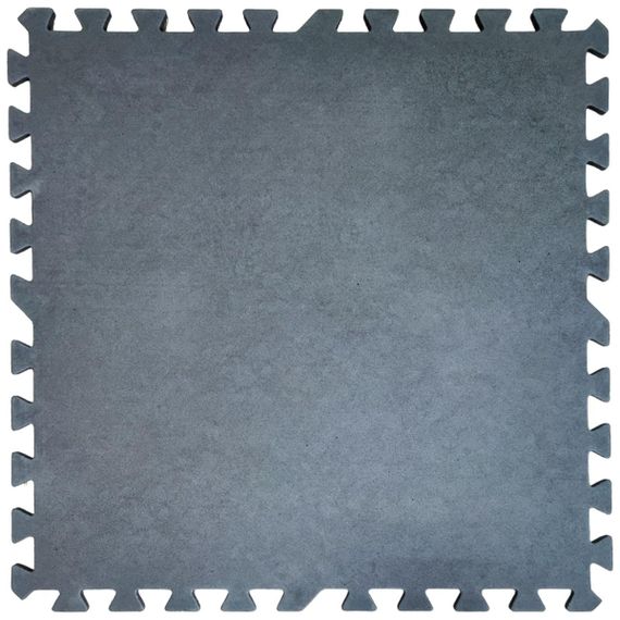 Підлога пазл - модульне покриття для підлоги чорне 600x600x10мм (МР15) SW-00001169 | Зображення 1