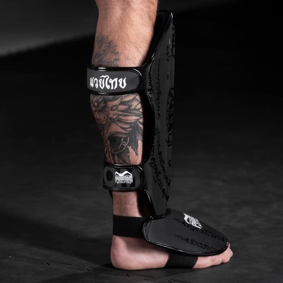 Захист гомілки та стопи Фантом Muay Thai Black L/XL | Зображення 4