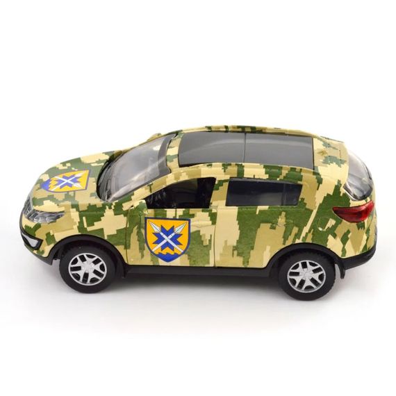 Автомодель серії «Шеврони Героїв» Kia Sportage R «56 ОМПБр» TechnoDrive 250362M | Зображення 3