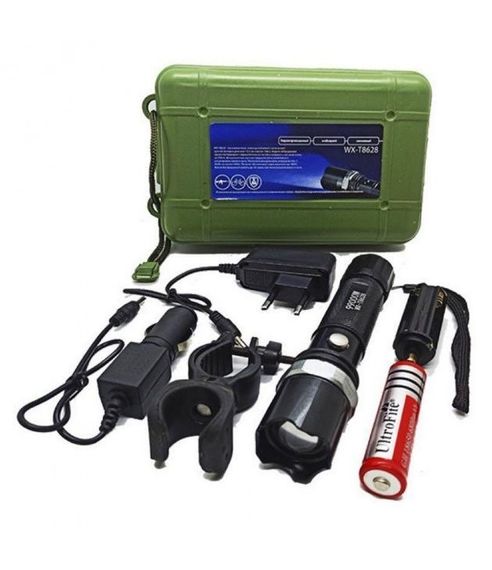 Фонарь тактический Wimpex WX-T8628 99000W аккумуляторный | Зображення 5