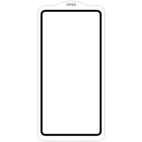 Захисне скло SKLO 5D (тех.пак) для Oppo A6 / A6s / A6x / A6k Чорний / Біла підкладка
