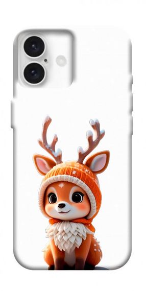 Чохол з картинкою New Year's animals 5 для Apple iPhone 16 Plus