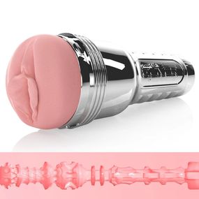 Вібромастурбатор Fleshlight Pink Quiver, Тілесний