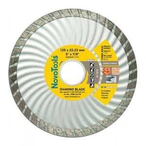 Диск алмазний d230мм*7*22,23мм Турбо-Хвиля Basic NovoAbrasive