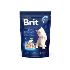 Корм Brit Premium by Nature Cat Kitten сухой с курицей для котят 1.5 кг