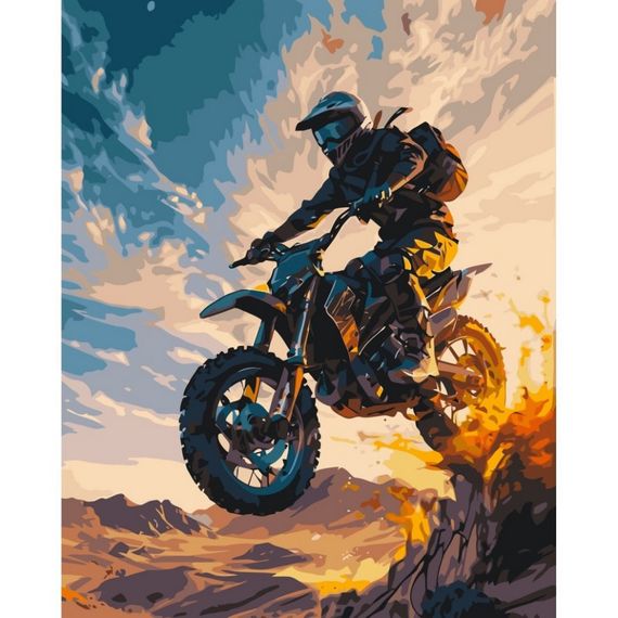 Картина по номерам "Мотоэкстрим" 12511-AC 40x50 см