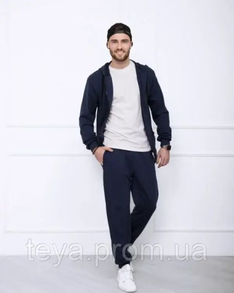 Спортивний костюм колір темно-синій розміри S, XL, L, M, XXL FI_004541