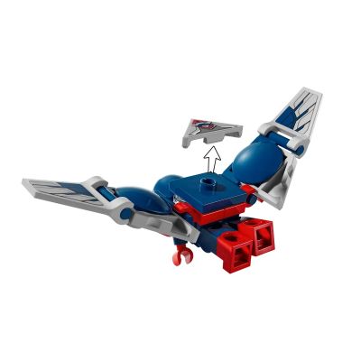 Конструктор LEGO Marvel Фигурка Капитан Америка (76292) | Зображення 3