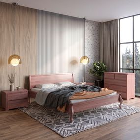 Полуторне ліжко Mebigrand Палермо Горіх лісовий 120х200 см (MBG-1731)