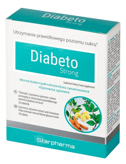 Diabetostrong Діабетостронг 30 таблеток