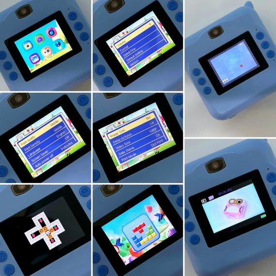 Дитяча фотокамера миттєвого друку з вбудованим термічним принтером XPRO А-2124 (47769- А-2124_847) | Зображення 8