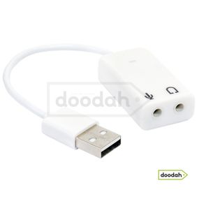 Зовнішня звукова карта USB Sienoc 5FTP - зі шнуром
