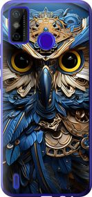 Чехол на Tecno Spark 6 Go KE5 Сова v2 "5649u-2452-17620"