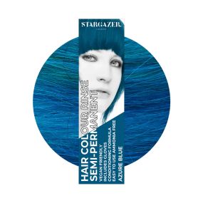 Краска для волос Лазурно-синяя Stargazer Semi-permanent hair colour Azure Blue 70 мл