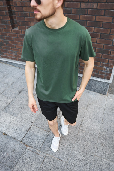 Футболка ASOS хакі S M | Зображення 2