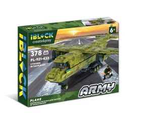 Конструктор PL-921-433 Iblock ARMY 378 деталей, в коробці (6906231794623)