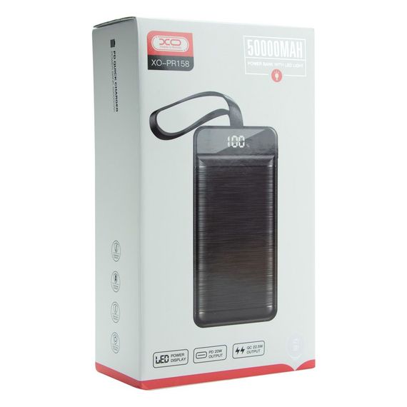 Універсальна Мобільна Батарея XPRO PR158 QC22.5W PD20W 50000 mAh чорний (32726-01_1521) | Зображення 3