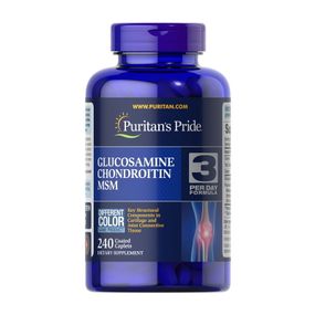 Double Strength Glucosamine, Chondroitin &amp; MSM (240 caplets)