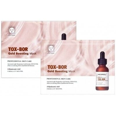 Питательная маска для повышения упругости кожи Medi-Peel Tox-Bor Gold Boosting Mask (25 ml) | Зображення 1