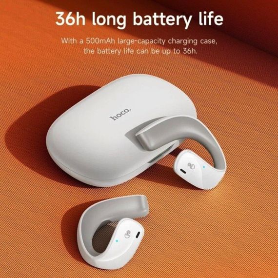 Беспроводные наушники HOCO EQ4 Graceful true wireless BT headset White | Зображення 3