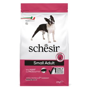 Сухий корм із шинкою для собак малих порід Schesir Dog Small Adult Ham, 2 кг