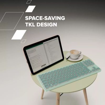 Клавиатура Canyon OnType 10 TKL Mechanical Silent Low-profile USB UA Pink (CNS-HKB10P) | Зображення 4