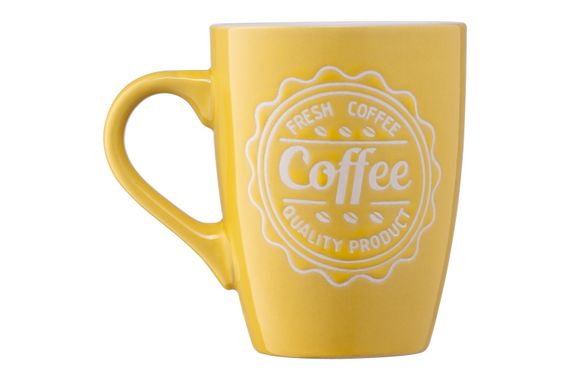 Чашка ARDESTO  Coffee, 330 мл, жовта, кераміка (AR3469Y) | Зображення 4