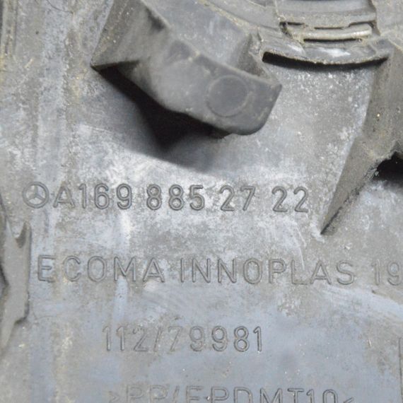 Решітка бампера передня ліва Mercedes W169 W245 2004-2011 Накладка бампера ліва Мерседес A1698852722 | Зображення 4