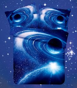 Постільна білизна Love You Полісатин Космос (5) Євро