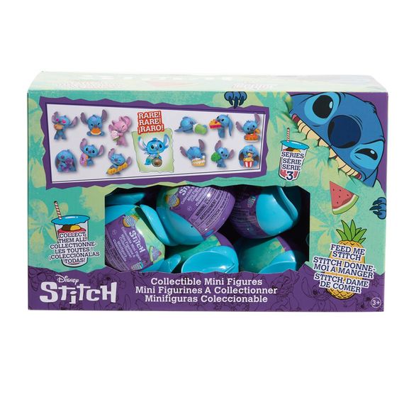 Фігурка-сюрприз у капсулі "Стіч зі смаколиками" STITCH 46288 серії "Feed Me" іграшка 4 см | Зображення 1